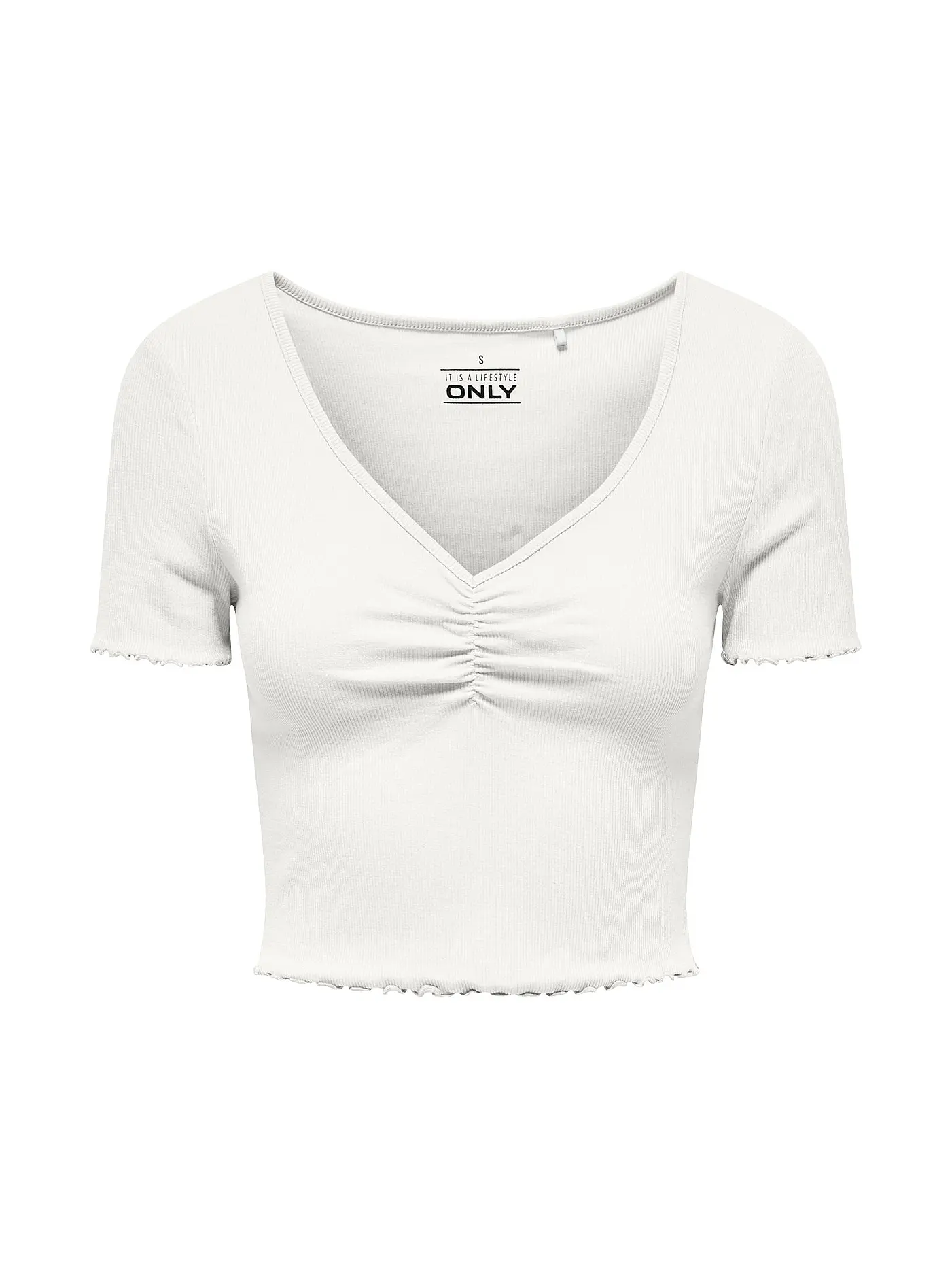 ONLY | T-Shirt Cropped Fit ONLBETTY | creme